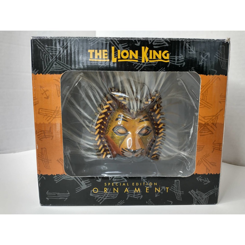 Disney’s The Lion King Broadway Musical Special Edition Simba Mask Ornament